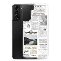 Vintage Horticulture Magazine Samsung Case