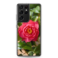 Red Camelia Samsung Case