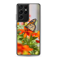 Monarch on Zinnia Samsung Case