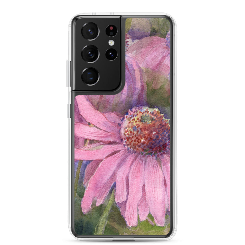 Purple Conelower Samsung Case
