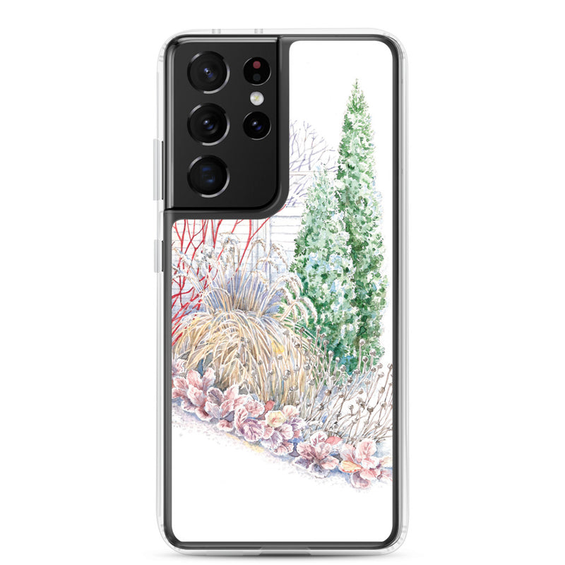 Winter Scene Watercolor Samsung Case