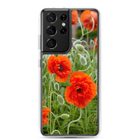 Poppy Samsung Phone Case