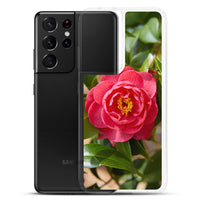 Red Camelia Samsung Case