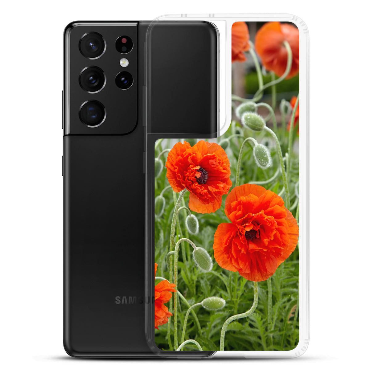 Poppy Samsung Phone Case