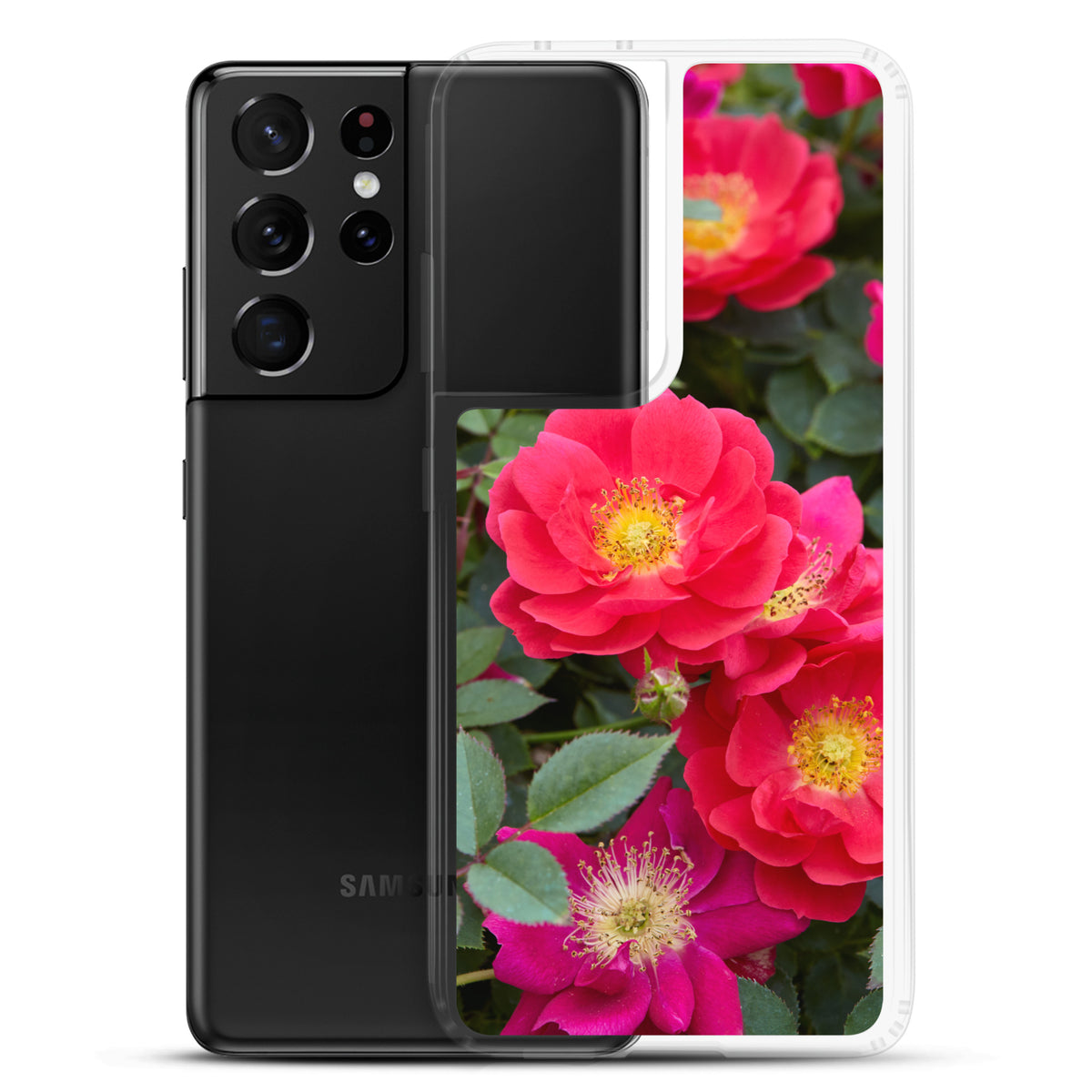 Colorful Roses Samsung Phone Case