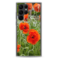 Poppy Samsung Phone Case