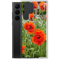 Poppy Samsung Phone Case