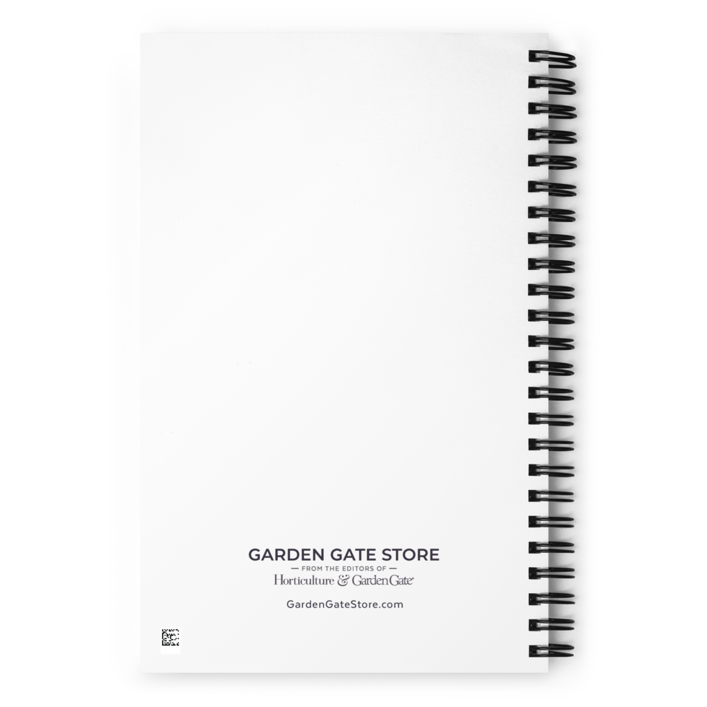 Columbine Botanical Illustration Spiral Notebook