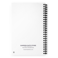 Columbine Botanical Illustration Spiral Notebook