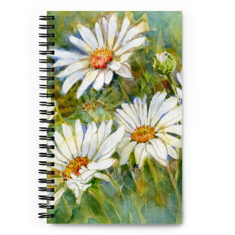 Shasta Daisy Spiral Notebook