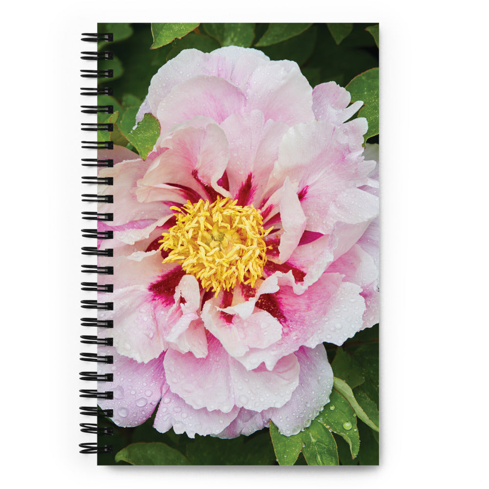Peony Spiral Notebook