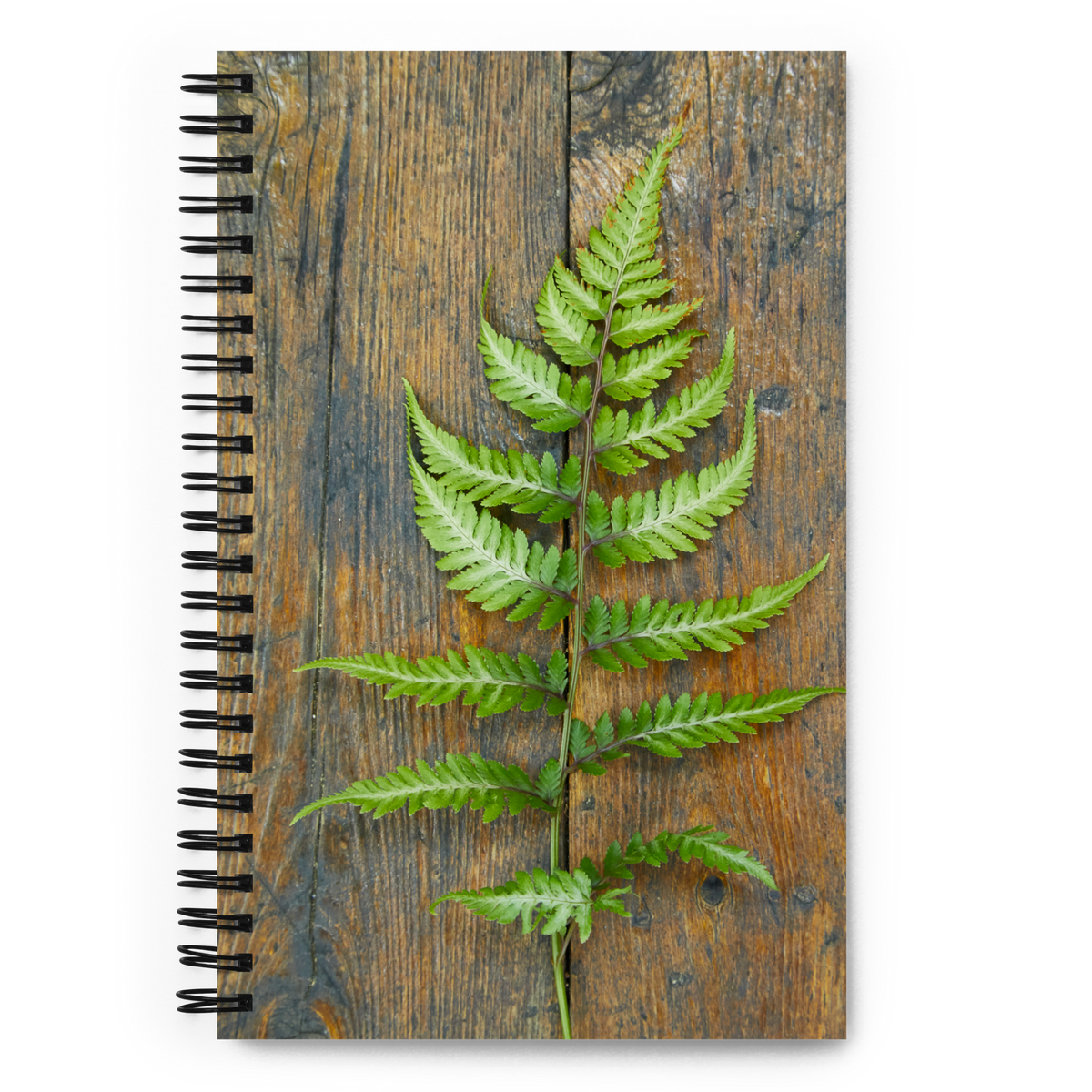 Rustic Fern Spiral Notebook