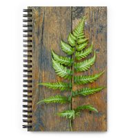 Rustic Fern Spiral Notebook