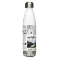 Vintage Horticulture Magazine Stainless Steel Water Bottle