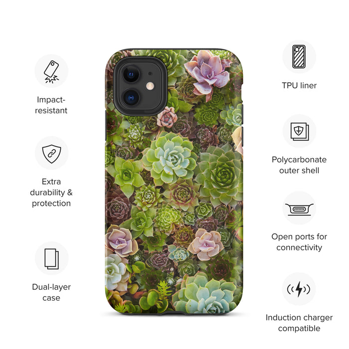 Succulents Tough iPhone Case