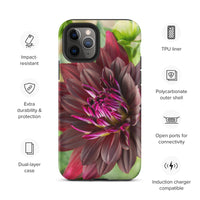 Black Dahlia Tough Case for iPhone®