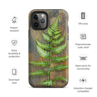 Rustic Fern Tough iPhone Case