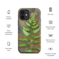 Rustic Fern Tough iPhone Case