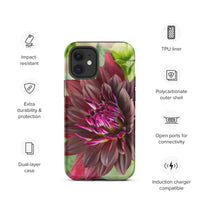 Black Dahlia Tough Case for iPhone®
