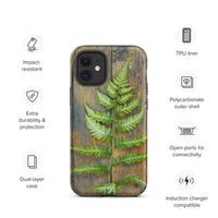 Rustic Fern Tough iPhone Case