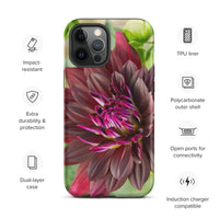 Black Dahlia Tough Case for iPhone®