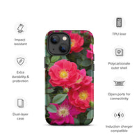 Colorful Roses Tough iPhone Case