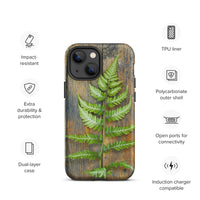 Rustic Fern Tough iPhone Case