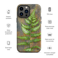 Rustic Fern Tough iPhone Case