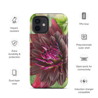 Black Dahlia Tough Case for iPhone®