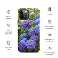 Blue Hydrangea Tough iPhone Case
