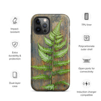Rustic Fern Tough iPhone Case