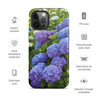 Blue Hydrangea Tough iPhone Case