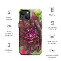 Black Dahlia Tough Case for iPhone®