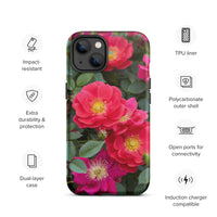 Colorful Roses Tough iPhone Case