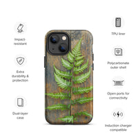Rustic Fern Tough iPhone Case