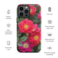 Colorful Roses Tough iPhone Case