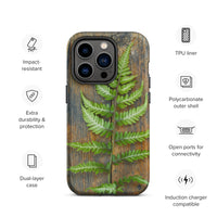 Rustic Fern Tough iPhone Case
